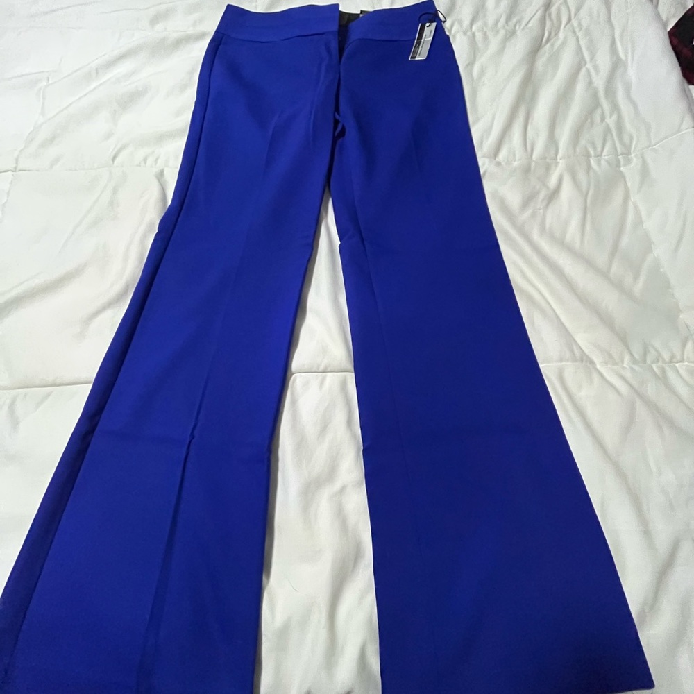 Express low rise wide waistband editor flare pants